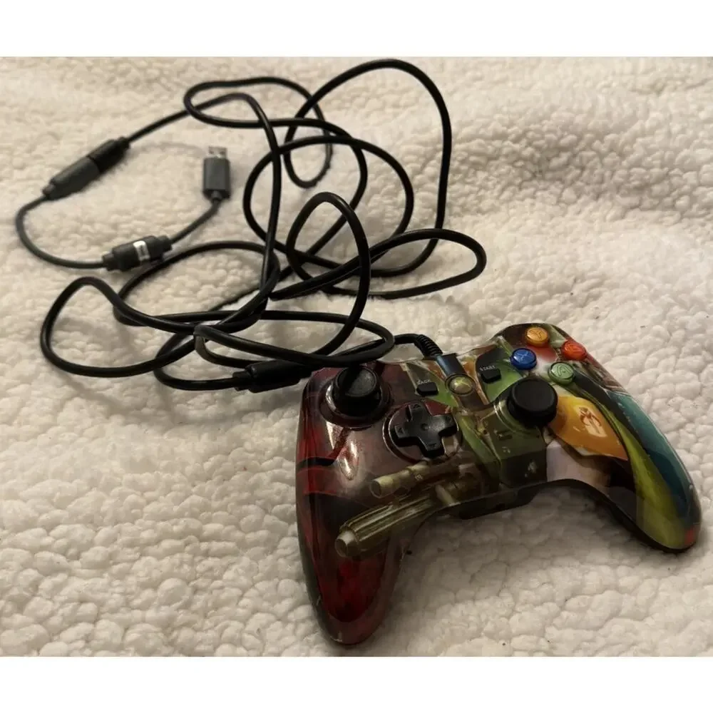 Xbox 360 PowerA Boba Fett Star Wars Wired Game Controller 2015 Disney 3351-30